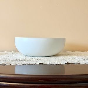 Wedgwood Vera Naturals Vera Wang Large White Stoneware Serving Bowl